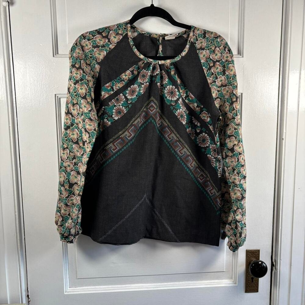 Pattern floral‎ pansy hippie